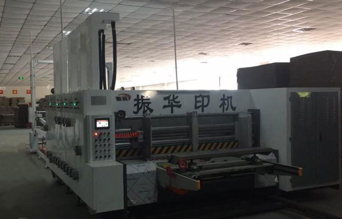 4 color printing die cutting machine