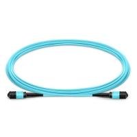 1m (3ft) MPO Female to MPO Female 12 Fibers OM3 50/125 Multimode Trunk Cable