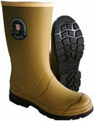 Acid-alkali resistance rubber boots