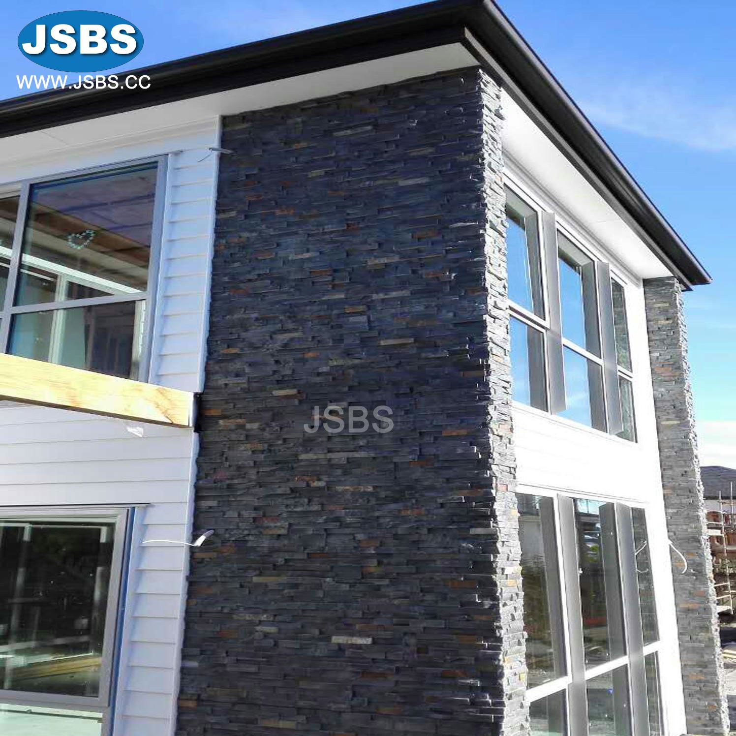 natural flexible slate gray exterior stone veneer wall panels stone sheets 2