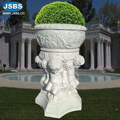 Decorative Handmade Wholesale Large Stone Flower Planter Vases