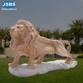 stone lion sculpture