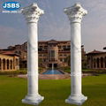 Stone Carved Luxury Outdoor or Indoor Marble Roman Column for sale