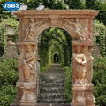 Hot Selling Beautiful Stone Carving Luxury Villa Marble Gazebo Pavilion 3