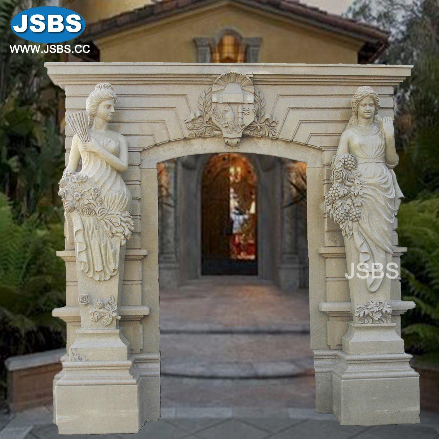 Hot Selling Beautiful Stone Carving Luxury Villa Marble Gazebo Pavilion 4