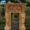 Hot Selling Beautiful Stone Carving Luxury Villa Marble Gazebo Pavilion 5