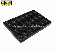 Custom Silicon Coating Non-stick Al Steel Bread Muffin Pastry Pan Factory Direct