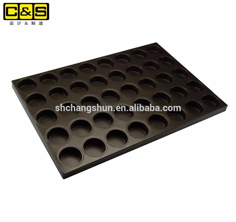 Custom Silicon Coating Non-stick Al Steel Bread Muffin Pastry Pan Factory Direct 2