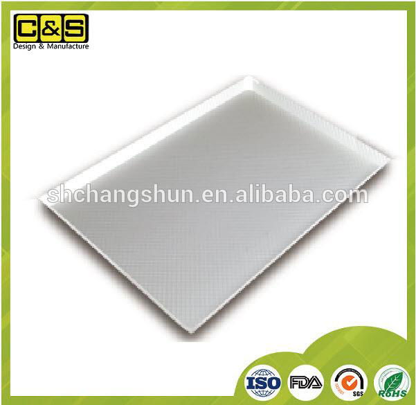 European straight rim Anodized Corrugated Aluminized Alloy sheet pan