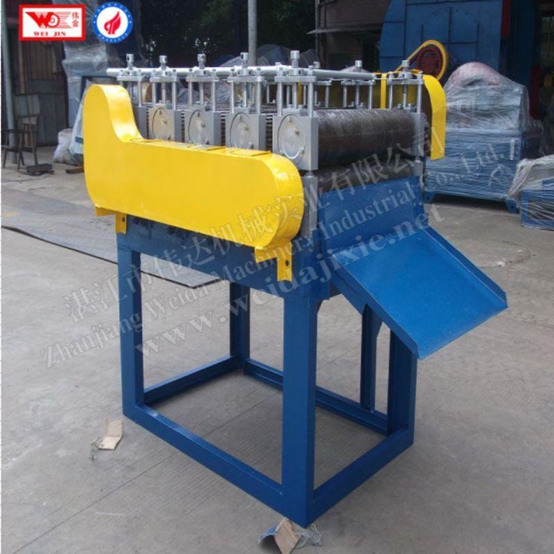 Latex gel five in one sheeting machine  Easy operation for producing RSS  2