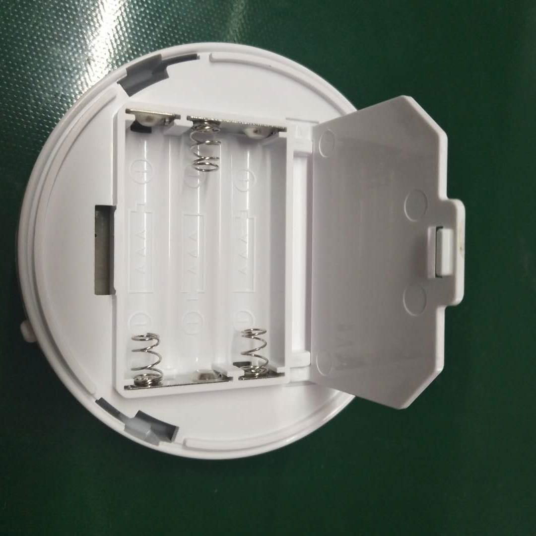Electric power Energy Saving  LED Push On Off ABS Round cabinet Night Light 4