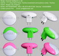 ABS night light  European plug Remote night light 3