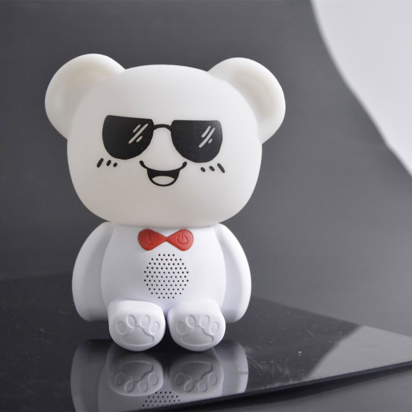  animal  kids Portable  Rechargeable Cute Bear Silicone Led Small Night Light 2