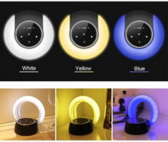 Home LED Soft Night Light  Music Lamp with  Wireless Bluetooth Speaker