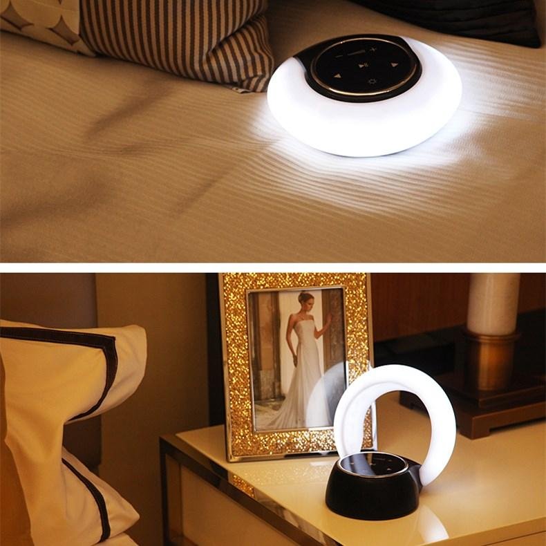 Home LED Soft Night Light  Music Lamp with  Wireless Bluetooth Speaker  5