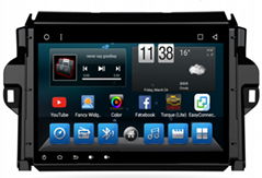 Octa core android car gps for toyota