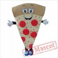 Adult Pizza Cartoon Mascot Costumes 1