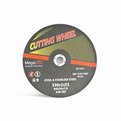 Abrasive Flat Cutting Wheel for ferrous metal and stainless steel cutting