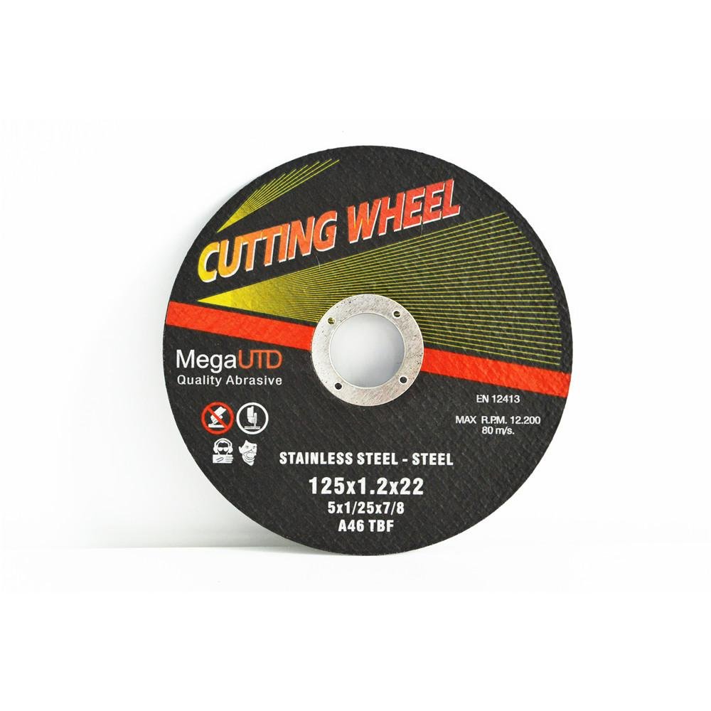 Ferrous metal and stainless steel cutting Resin cutting wheel and disc