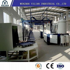 High Speed Low Pressure Conveyor Type PU Machine