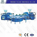 pvc air blowing machine double color two head 5