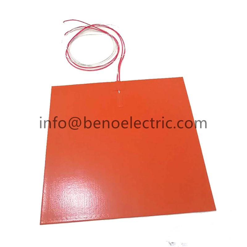 Customized Electric Flexible Silicone Rubber Heating Pad 3