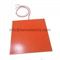 Customized Electric Flexible Silicone Rubber Heating Pad 3