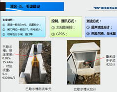 水价改革斗渠测流量计