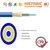 Indoor simplex 1 core distribution tight buffer fiber optic cable with aramid ya 2
