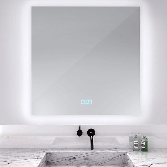 smart mirror with led  5