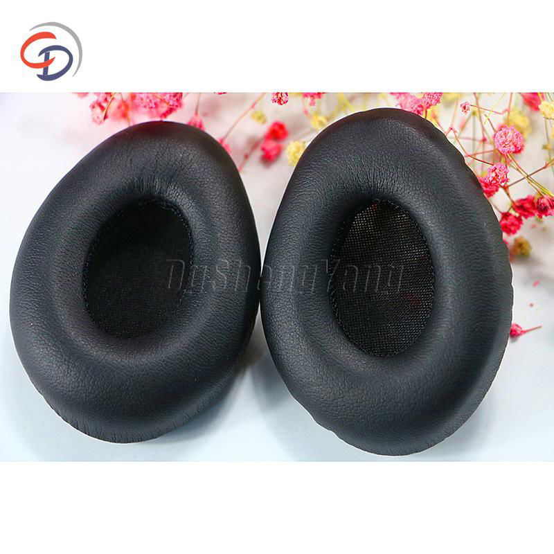 Best headphone ear pads cushions factory with protein leather for diamond tears 4
