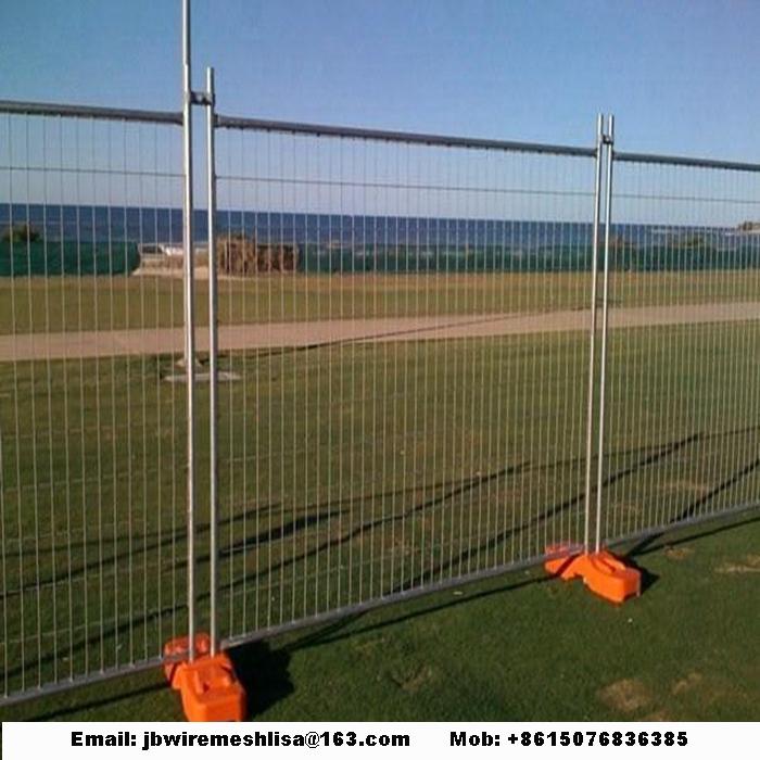 Powder Coated And Galvanized Temporary Fence