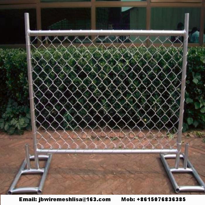 Powder Coated And Galvanized Temporary Fence 5