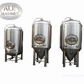 Jinan500L Stainless Steel Fermenting Tank Tri Clamp For Industrial Beer Brewing