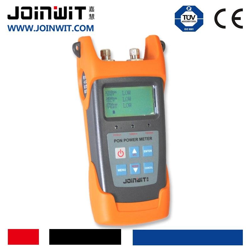 Joinwit JW3213 PON FTTX Optical Power Meter 1310/1490/1550nm Digital Fiber Teste 4