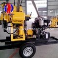 XYX-200 Wheeled water well drilling rig machine 3