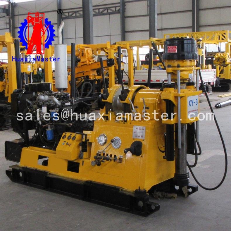 XY-3 600 meter depth water well drilling rig machine 2
