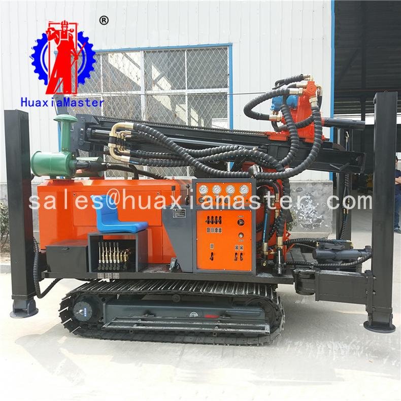 FY260 crawler pneumatic drilling rig for water well 4