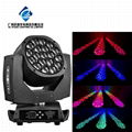 19*15w big bee eye led moving head light high power led stage  2