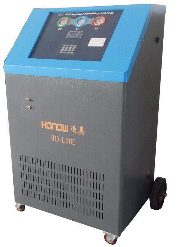 Refrigerant recovery machine for heavy duty 