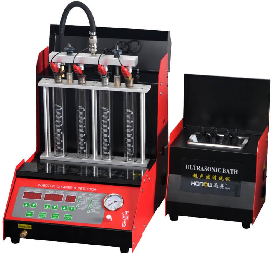 Fuel injector cleaning mahine 4 cyclinders ultrasonic injector cleaning machine  1