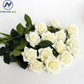 China factory wholesale real touch artificial rose flower 2