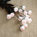 High Quality Decorative Artificial Wedding Mini PE Rose Flower 5