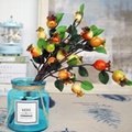 Wholesale Artificial Flowers Hawthorn Red Berry For Christmas Decoration 3