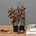 Wholesale Artificial Flowers Hawthorn Red Berry For Christmas Decoration 4