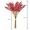 New Arrival Christmas Decor Artificial Berry for Home Decoration 3