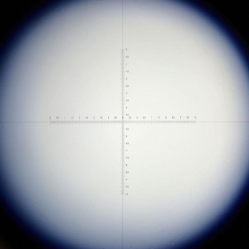 943 DIV 0.05mm Cross Microscope Micrometer Ocular Reticle Precise Optical Glass  3
