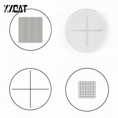 Diameter 19mm Optical Microscope Eyepiece Micrometer Ocular Calibration Slide fo