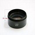 0.3X 0.5X 1X 1.5X 2X Barlow Auxiliary Microscope Objective Lens