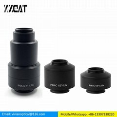 1X 0.5X 0.35X Microscope Camera Adapters C-mount CCD Camera Adapter for Zeiss